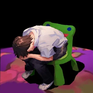 😔 emoji My fav stickers Telegram sticker 17 of 120