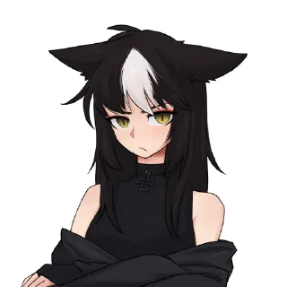 😒 emoji YUI by @archirai_art Telegram sticker 19 of 19