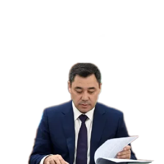 👔 emoji Садыр АВА @momposuy Telegram sticker 22 of 34