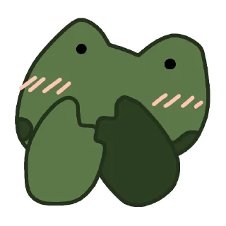 😳 emoji Эмоциональный Квак Telegram sticker 10 of 32