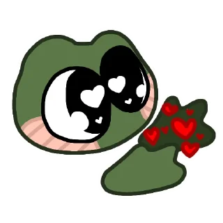 💕 emoji Эмоциональный Квак Telegram sticker 14 of 32
