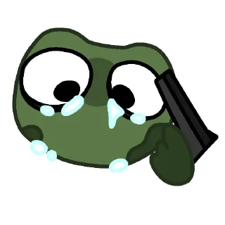 🔫 emoji Эмоциональный Квак Telegram sticker 9 of 32