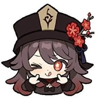 🌟 emoji Ху тао Telegram sticker 19 of 21
