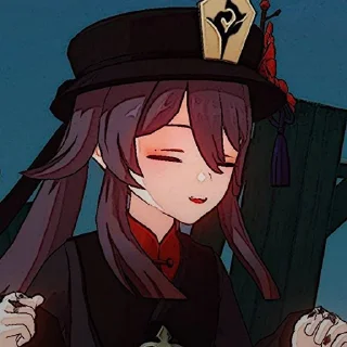 Sticker from ху тао || @kruluxii