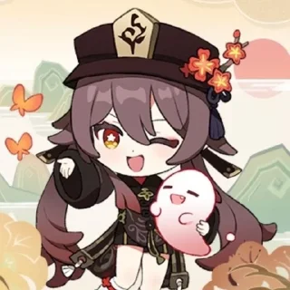 🌟 emoji Ху тао Telegram sticker 15 of 21