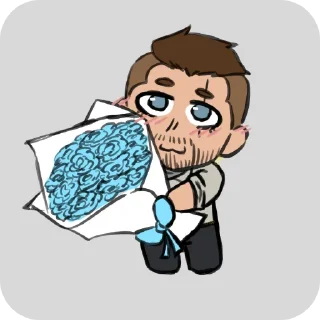 🧔 emoji Что за пипец Telegram sticker 20 of 49