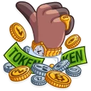 👍 emoji Bull & Bear Telegram sticker 3 of 35
