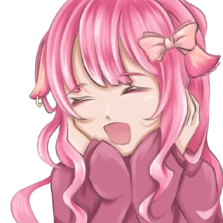 ❤️ emoji cuties: @catthrine Telegram sticker 8 of 54