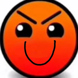 🙂 emoji Geyometry dash Telegram sticker 3 of 19