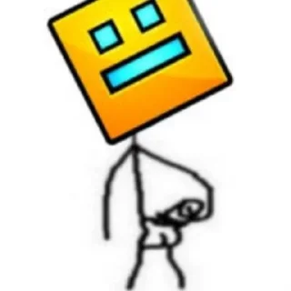😊 emoji Geyometry dash Telegram sticker 12 of 19