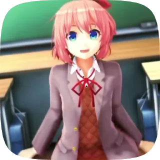 Sticker from Doki Doki forever @dokidokiinmyhear