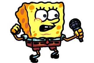 Sticker from Cringe spong fnf