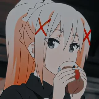 ☕️ emoji KonoSuba @anime_sticks Telegram sticker 16 of 30