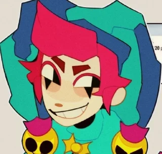 🤡 emoji люблю Честера @wtteotr Telegram sticker 15 of 24
