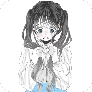 🫥 emoji akane Telegram sticker 6 of 73