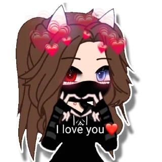 ❤️ emoji Rin Telegram sticker 10 of 53