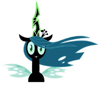 Sticker from Chrysalis | @MyLittlePony_bots