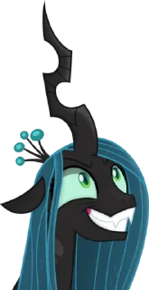👍 emoji Chrysalis | @MyLittlePony_bots Telegram sticker 16 of 112