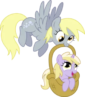 🙂 emoji Dinky | @MyLittlePony_bots Telegram sticker 17 of 43