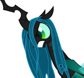 Sticker from Chrysalis | @MyLittlePony_bots