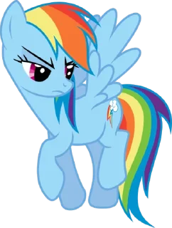 Sticker from Rainbow | @MyLittlePony_bots