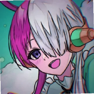 😃 emoji ✨❤️ Ута 🤍✨ Telegram sticker 2 of 57