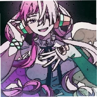 💅 emoji ✨❤️ Ута 🤍✨ Telegram sticker 22 of 57