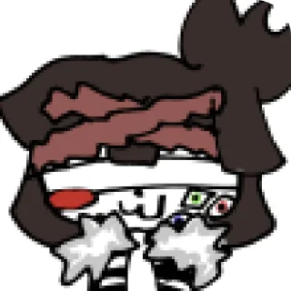 👁 emoji привет я мразь Telegram sticker 17 of 27
