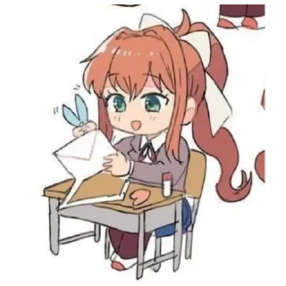 🙃 emoji Доки доки Telegram sticker 15 of 28