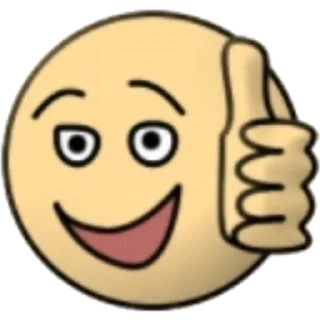 👍 emoji ПЕРВЫЙ ПАКЕТ Telegram sticker 9 of 26