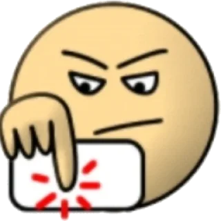 😡 emoji ПЕРВЫЙ ПАКЕТ Telegram sticker 17 of 26