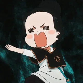 🍖 emoji .|•`Чарми. От: @BlackClover0912 Telegram sticker 20 of 47