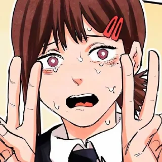 ✌️ emoji Чб вайфу Telegram sticker 24 of 24