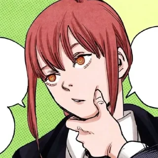 🤔 emoji Чб вайфу Telegram sticker 8 of 24