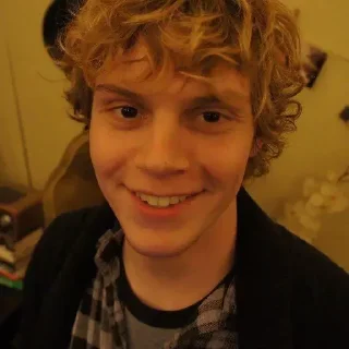 😀 emoji evan peters Telegram sticker 15 of 33