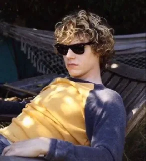 😎 emoji evan peters Telegram sticker 8 of 33