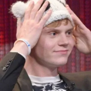 🐻 emoji Evan Peters Telegram sticker 12 of 37