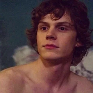 😗 emoji Evan Peters Telegram sticker 17 of 46