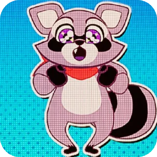 🔳 emoji Indigo park Telegram sticker 21 of 80