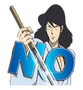 Sticker from Lupin III