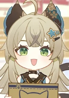😛 emoji anniversary of 3 years Genshin Telegram sticker 11 of 70