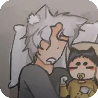 📖 emoji УРА НЕ КАНОН 🎉🎉 @StickersPackRobot Telegram sticker 9 of 42