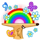 🌈 emoji Borzoi Telegram sticker 9 of 38