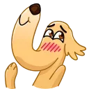 🤭 emoji Borzoi Telegram sticker 22 of 38