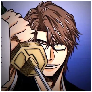 🍔 emoji Aizen Telegram sticker 16 of 20