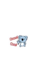 🐨 emoji Blu | ViberStickers. Telegram sticker 8 of 40