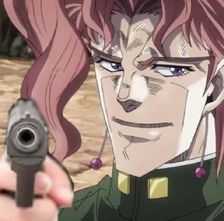 🔫 emoji Жожо стикеры (by @suedur) Telegram sticker 5 of 120