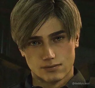Sticker from Leon Kennedy @sozdat_stikery_bot