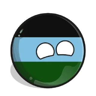 🚗 emoji Country balls Telegram sticker 17 of 28