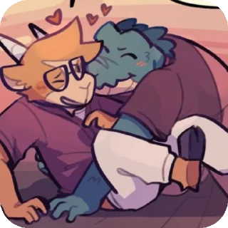 📚 emoji Duncan & Eddie Telegram sticker 20 of 76